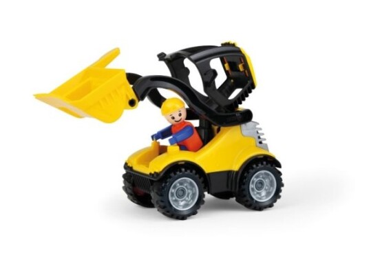 Lena Truckies Earth Mover Truck Inne/Ute 2 År Sort Gult Lena Truckies Earth Mover Truck Inne/Ute 2 År Sort Gult