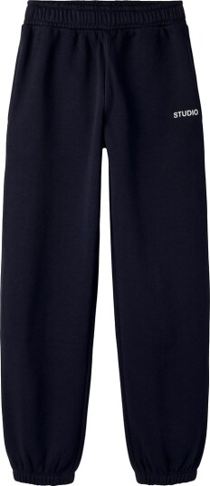 Name It Joggebukser Noos NkmRio Dark Sapphire/Bright White Name It 7 år (122) Joggebukse Marineblå