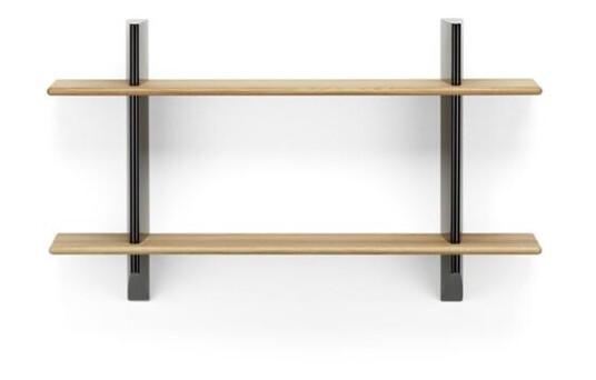 Vitra Rayonnage Veggmaleribokhylle Dyp Sort/eik