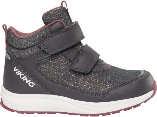 Viking Bouncy Glitter Mid 2V GTX Sneakers Charcoal 28 Viking Bouncy Glitter Mid 2V GTX Sneakers Charcoal 28