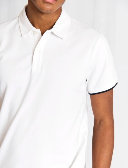 Bruun & Stengade Bs Delos Regular Fit Polo Shirt White S