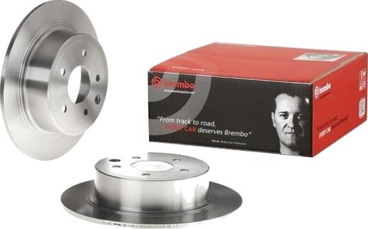 BREMBO 08.A715.10 Bremseskive BREMBO 08.A715.10 Bremseskive