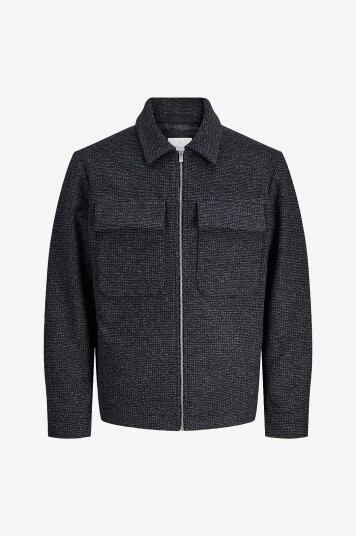 Jack & Jones Jakke jprBlurussel Wool Blend Jacket SN Grå