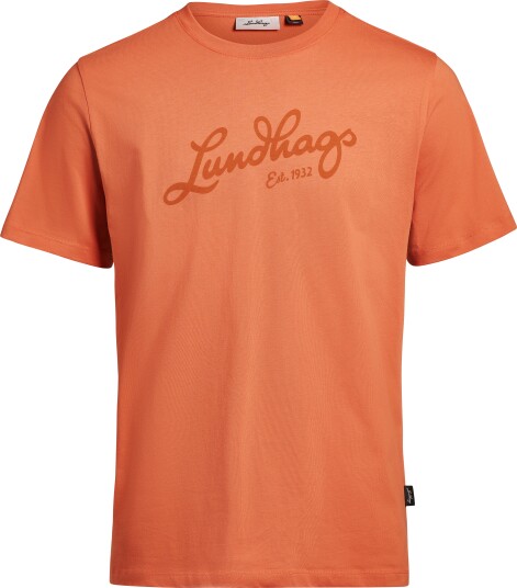 Lundhags Men"s Järpen Logo T Shirt Cayenne L