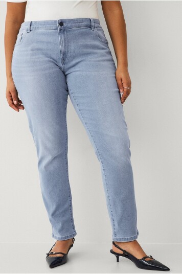 Noisy May Curve - Jeans nmJen NW Skinny Shpr Jean Jt180lb - Blå