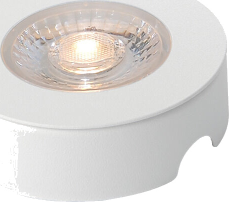 Namron skapbelysning LED spot 3W matt hvit - 3222207