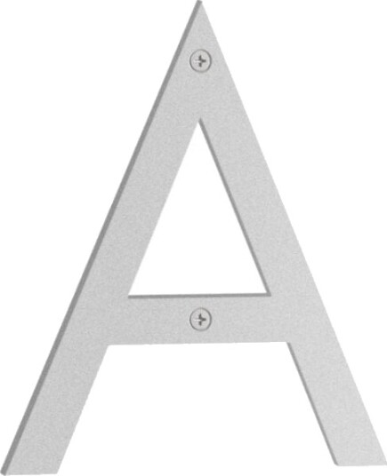 Beslagsboden Nordic Husbokstav A 16cm i Rustfritt Stål