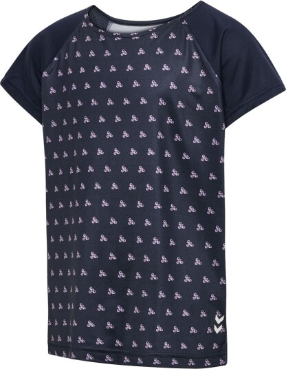 Hummel Hmljr Mix T Shirt S/S Navy 158/164 Hummel Hmljr Mix T Shirt S/S Navy 158/164