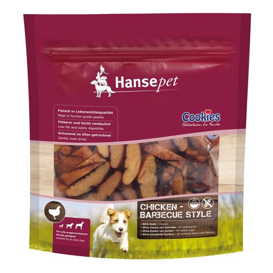 Cookie'S Hansepet Cookies Grillet Kylling Bbq-Stil 475 G