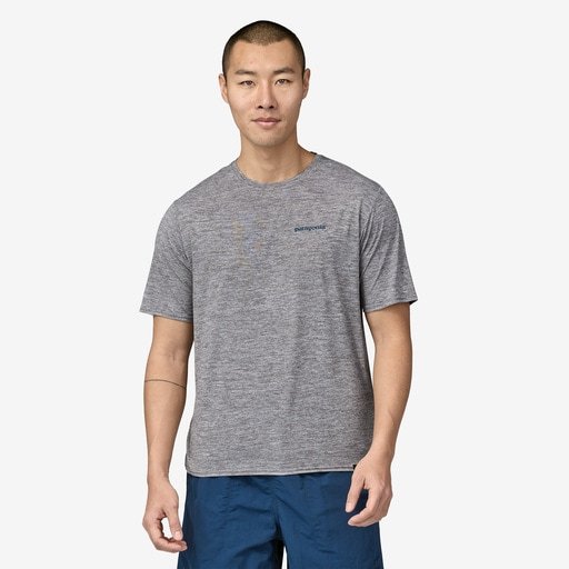 Patagonia Cap Cool Daily Graphic Shirt - Waters, Herre Boardshort Logo: Feather Grey XL