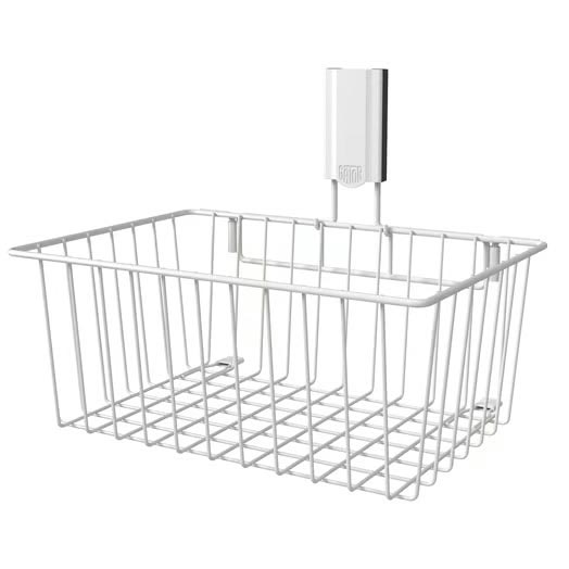 Magnetisk kurv hvit patentert system 15 kg bæreevne