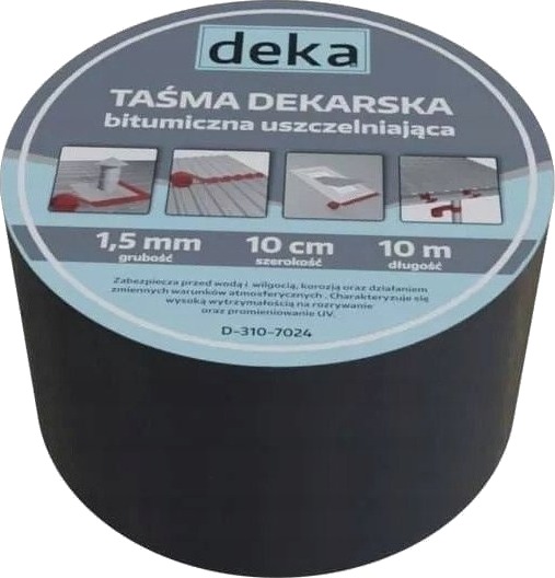Tytan Tytan Tetningsbånd For Tak Alubutyl 10 Cm X 10 M Svart