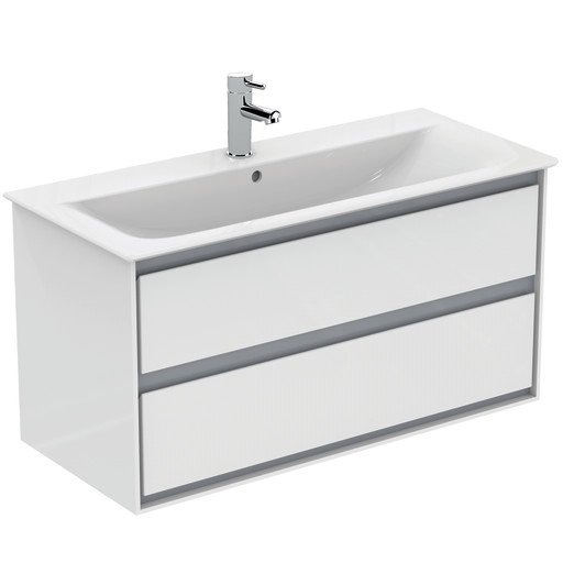 Ideal Standard Connect Air servantskap, 100x44 cm, hvit