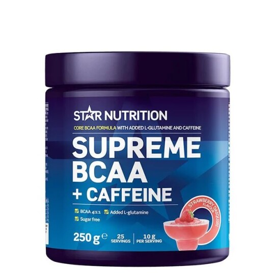 Star Nutrition Supreme BCAA Strawberry Daiquiri 250g Star Nutrition Supreme BCAA Strawberry Daiquiri 250g