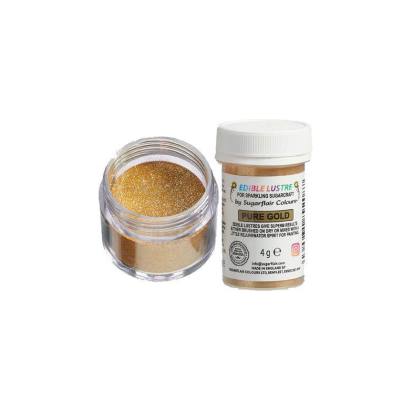 Sugarflair Spiselig Glitter Pure Gold 4g 