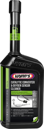 Tilsetning drivstoff WYNN"S Catalytic Converter & Oxygen Sensor Cleaner 500ml Tilsetning drivstoff WYNN"S Catalytic Converter & Oxygen Sensor Cleaner 500ml