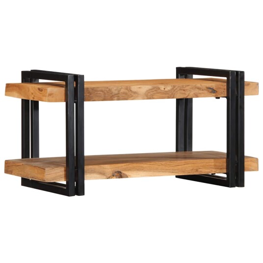  Vegghylle 70x33x35 cm heltre akasie