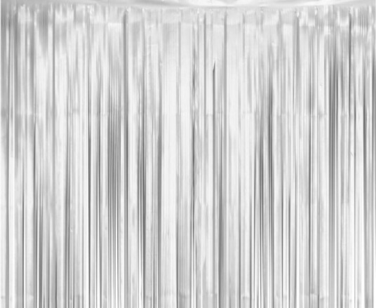 Godan Glittergardin Matt Sølv 100 x 200 cm