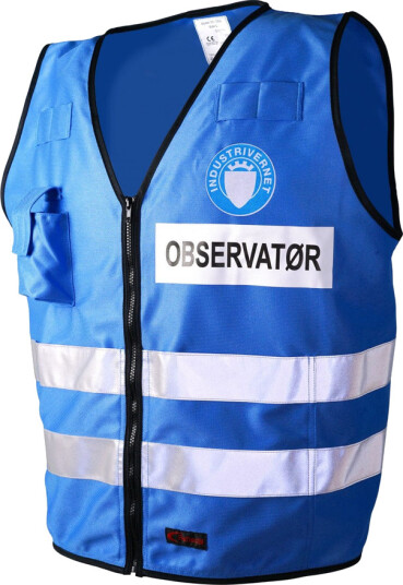 Jo Safety Refleksvest For Industrivernet Observatør