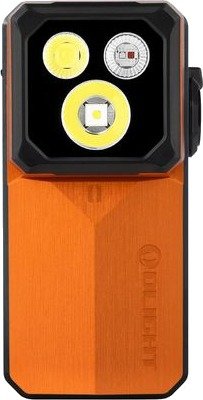 Olight Lommelykt Oclip 2 Ultra 580 lm/60 mm/Oppladbar Oransje
