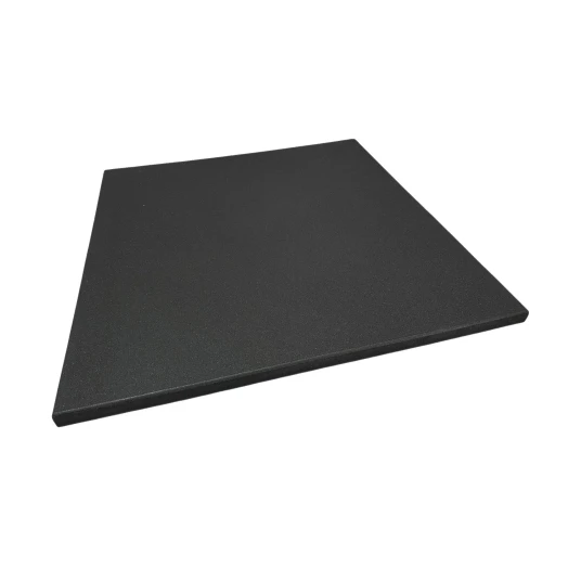 Granuflex Premium Gummifliser 1000 x 1000 x 20 mm Black