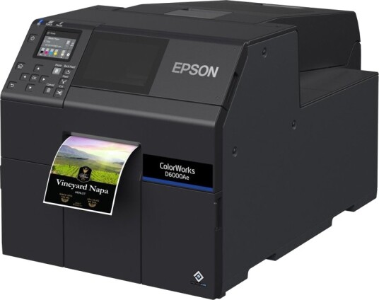 Epson Colorworks Cw D6000ae Etikettskriver Farge Ink Jet Rull 11,2 Cm 1200 X 1200 Dpi Inntil 119 Mm/Sek Mono / Inntil 119 Mm/Sek Farge Kutter Epson Colorworks Cw D6000ae Etikettskriver Farge Ink Jet Rull 11,2 Cm 1200 X 1200 Dpi Inntil 119 Mm/Sek Mono / Inntil 119 Mm/Sek Farge Kutter