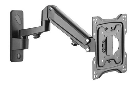 DIGITUS mounting kit for LCD display/ curved LCD display gas spring swivel arm matte black DIGITUS mounting kit for LCD display/ curved LCD display gas spring swivel arm matte black