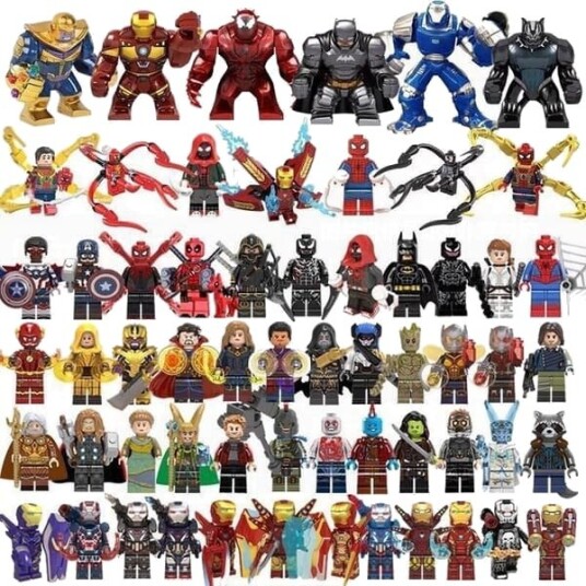40 Deler Avengers Mini Figurer Byggeklosser Leker Action Figur Sett for Barn Fans Bursdagsgave 40 Deler Avengers Mini Figurer Byggeklosser Leker Action Figur Sett for Barn Fans Bursdagsgave