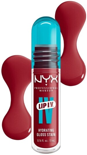 NYX Professional Makeup Nyx Lip I.V. Lip Gloss - Berry Thirsty 10 Lips Lipgloss Skjønnhet Makeup