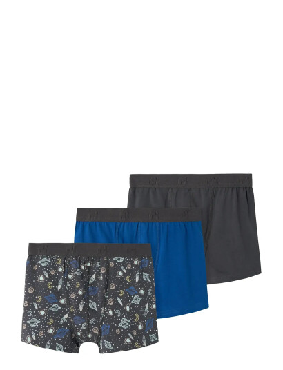 Name It Nkmboxer 3P Iron Space Noos Navy 146 152
