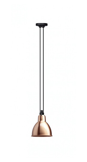Lampe Gras N322 Taklampe Kobber Round