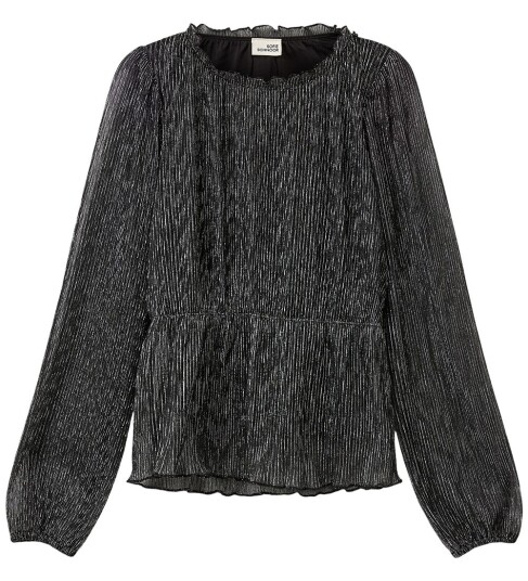 Sofie Schnoor Young Allissy Blouse - Black - 128