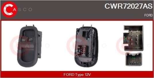 Bryter, vindusheis CASCO CWR72027AS