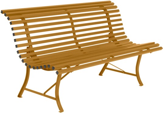 Fermob - Louisiane Bench 150 Cm, Gingerbread - Hagebenker - Brun - Metall Fermob - Louisiane Bench 150 Cm, Gingerbread - Hagebenker - Brun - Metall