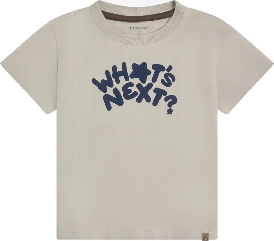 Minymo T-Shirt Ss FEATHER GRAY 92