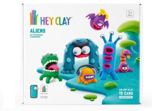 Hey Clay Alien Sett 15-Pak 15 Bokser 15019Cee15