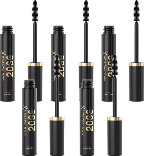 5-pack Max Factor 2000 Calorie Mascara 9ml