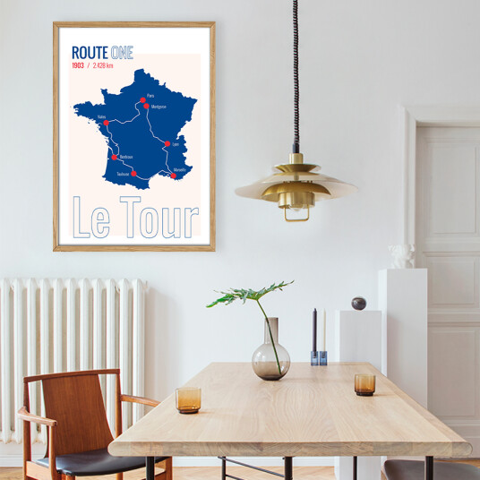 Route One Le Tour 1903 av Plakatwerket Route One Le Tour 1903 av Plakatwerket