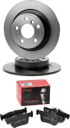 Bremseskiver og -klosser BREMBO BRB3405N0371