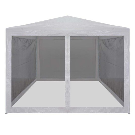vidaXL Festtelt med 4 sidevegger av netting 3x3 m vidaXL Festtelt med 4 sidevegger av netting 3x3 m