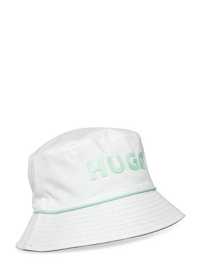 Hugo Kids Bucket Hat White 56