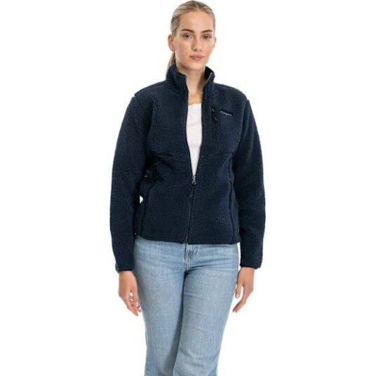 Bergans Lunnan Pile Fleece Jacket Dame Navy Blue L Bergans Lunnan Pile Fleece Jacket Dame Navy Blue L