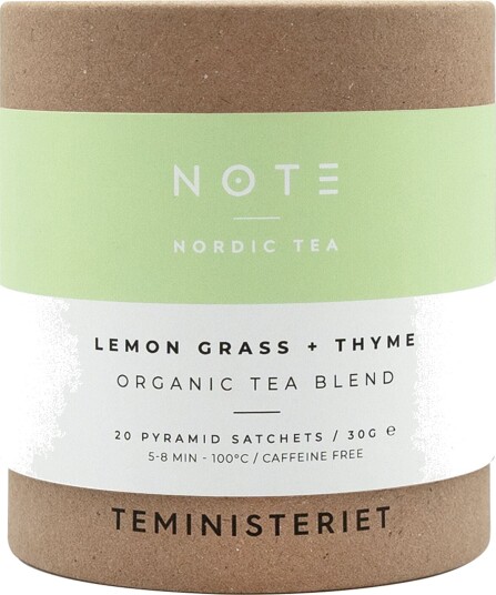 Teministeriet Note Lemongrass Thyme Ø 20 teposer