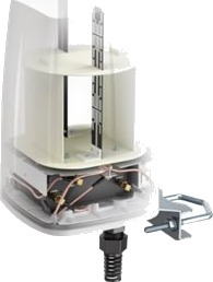 Quwireless Quspot - Antenne - Mobiltelefon, Wi-Fi - 4 Dbi (For 2,2 - 2,7 Ghz), 6 Dbi (For 2,4 - 2,5 Ghz), 7 Dbi (For 4,7 - 6 Ghz), 2 Dbi (For 694 - 960 Mhz), 2 Dbi (For 1,7 - 2,2 Ghz) - Rundtstrålende - Utendørs - For Teltonika Rut900, Rut950