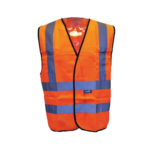 Jo Safety Refleksvest Oransje Jo Safety Refleksvest Oransje