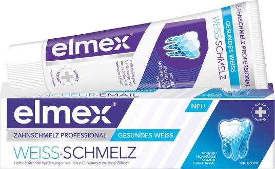 Whitening tannkrem ELMEX Tannkrem Enamel Profesjonell White 75 ml