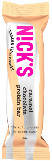 Nick's Protein Caramel Chocolate 50g Nick's Protein Caramel Chocolate 50g