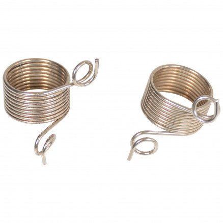 Infinity Hearts Strikkefingerbøl/Garnholder Metall Sølv 19mm 2 stk