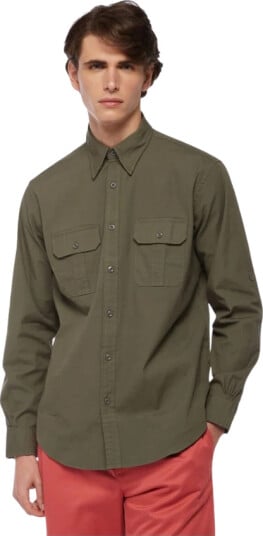 Brooks Brothers Herre Skjorter Grønn M,