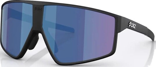 Bliz P002 X-Large sykkelbriller matt svart/smoke/blue multi
